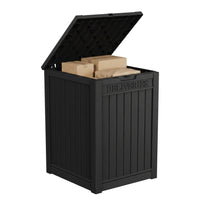 MINDYES 55 Gallon Package Delivery Box, Outdoor Resin Mailbox for Packages Storage With Lockable, Drop Boxes for Patio Front Entryway, Black MINDYES 55 Gallon Package Delivery Box, Outdoor Resin Mailbox for Packages Storage With Lockable, Drop Boxes for Patio Front Entryway, Black