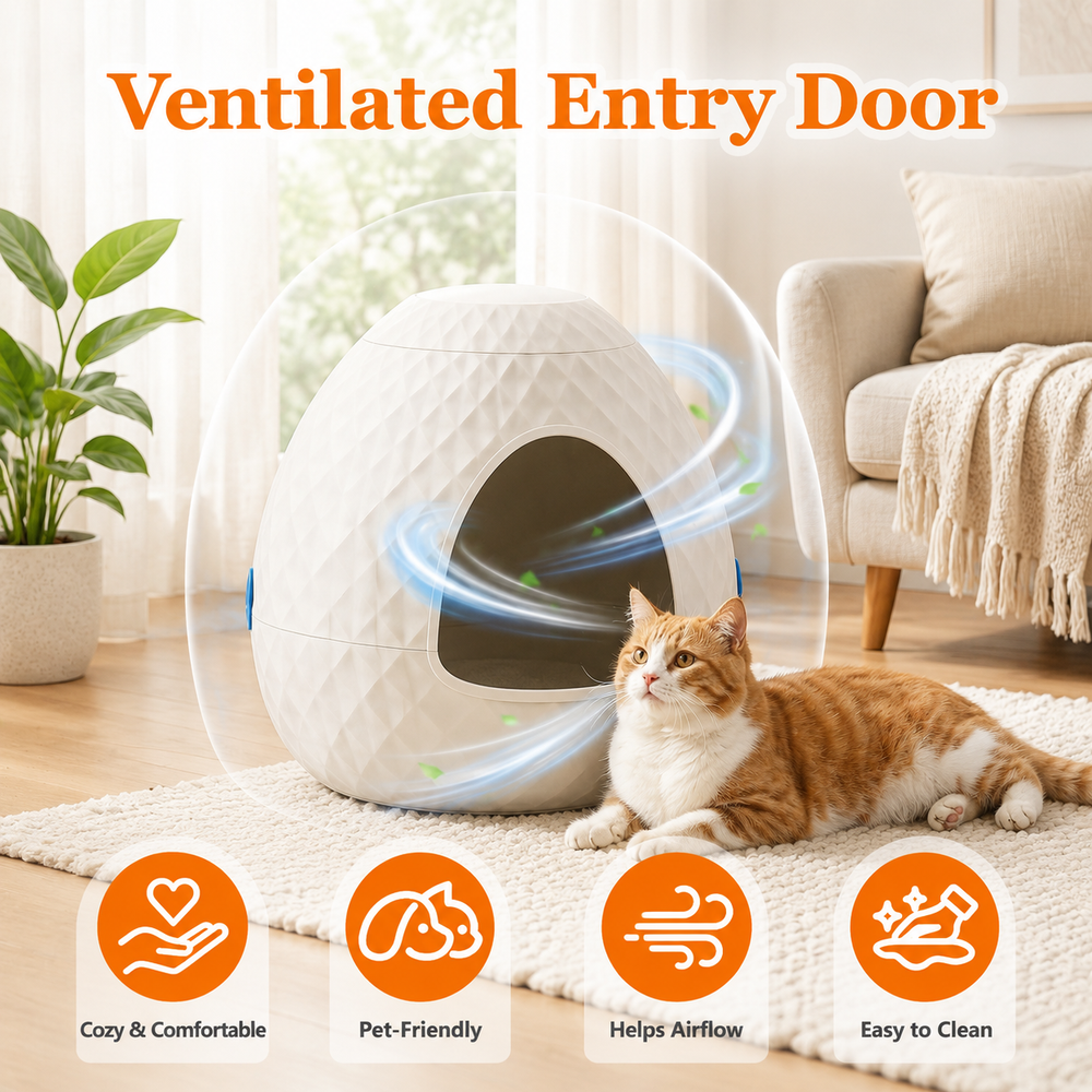MINDYES Plant Hidden Cat Litter Box Resin Rattan DIY Home Decor, White MINDYES Plant Hidden Cat Litter Box Resin Rattan DIY Home Decor, White