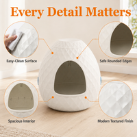 MINDYES Plant Hidden Cat Litter Box Resin Rattan DIY Home Decor, White MINDYES Plant Hidden Cat Litter Box Resin Rattan DIY Home Decor, White