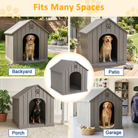 MINDYES Indoor Outdoor Dog House, 40 MINDYES Indoor Outdoor Dog House, 40