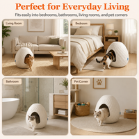MINDYES Plant Hidden Cat Litter Box Resin Rattan DIY Home Decor, White MINDYES Plant Hidden Cat Litter Box Resin Rattan DIY Home Decor, White