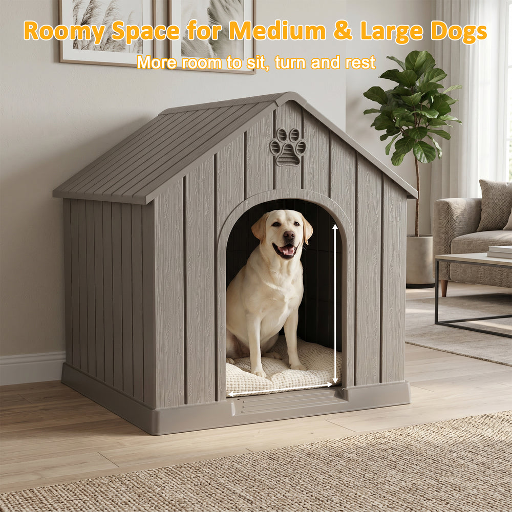 MINDYES Indoor Outdoor Dog House, 40