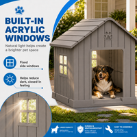 MINDYES Large Outdoor Dog House, 41