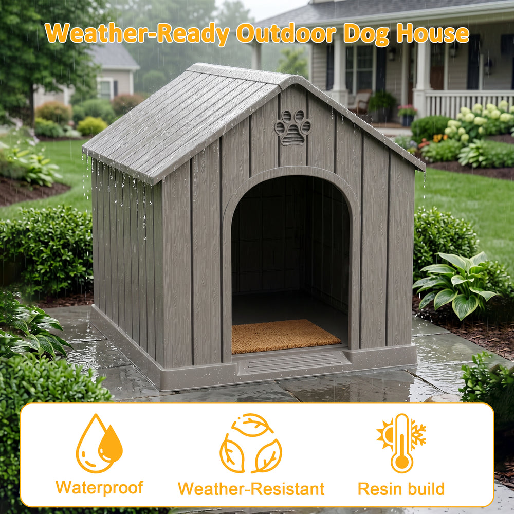 MINDYES Indoor Outdoor Dog House, 40