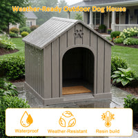 MINDYES Indoor Outdoor Dog House, 40