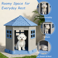 MINDYES Medium Small Outdoor Dog House, 37